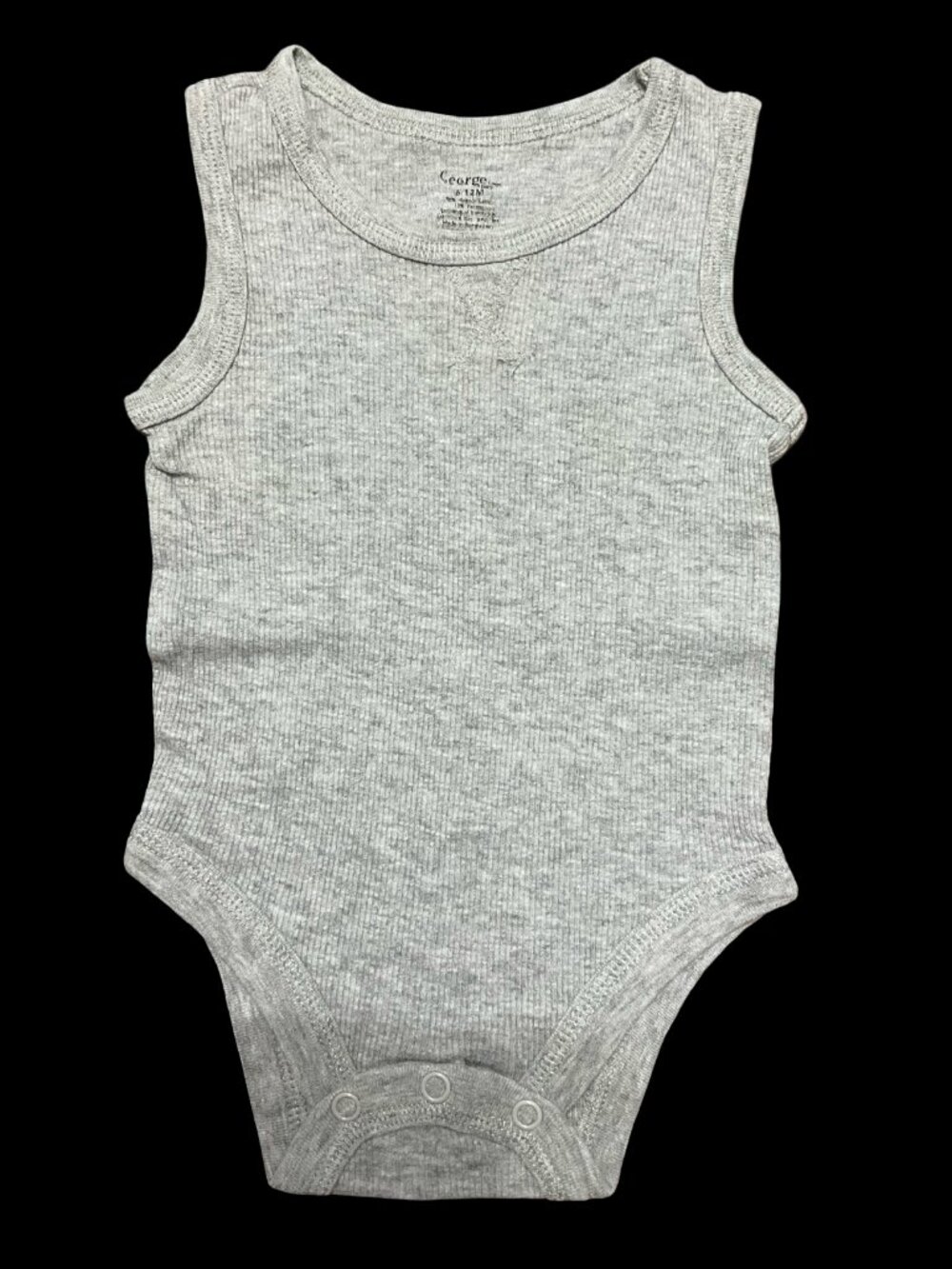 🌻10/$25 - Solid Grey Ribbed Tank Top
